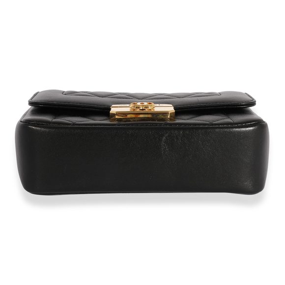 Chanel Black Quilted Lambskin Chic With Me Mini Flap Bag - Picture 3 of 7